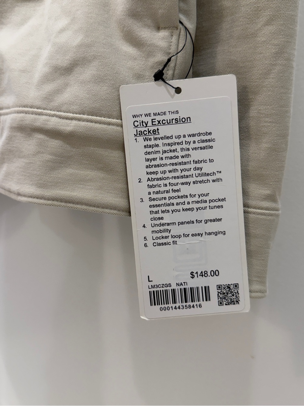 Lululemon City Excursion Jacket - Picture 3 of 4